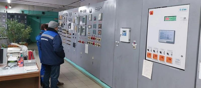 Оборудование котельной на Блинова работает в штатном режиме, производится нагрев теплоносителя