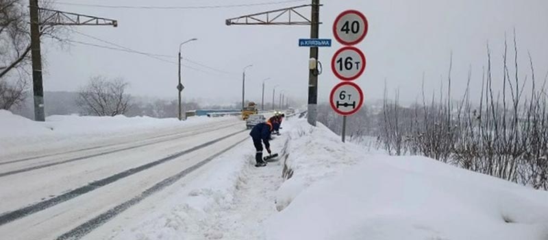 В Коврове 25 февраля продолжается уборка и вывоз снега