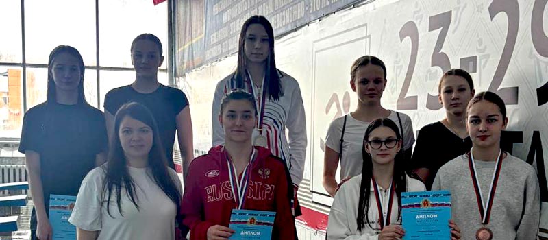 Россыпь медалей у ковровских пловцов на чемпионате области
