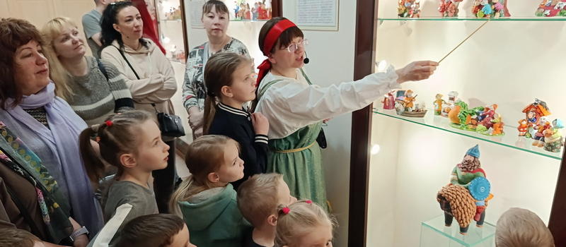 Ковровский Музей природы и этнографии посетили самые маленькие гости