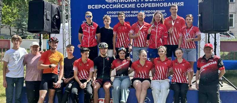 Успех ковровчан и сборной области на чемпионате России по ориентированию