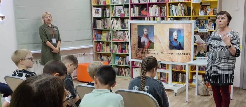 В ковровской Голицынке состоялась встреча с писателем И. Андриановой-Голицыной