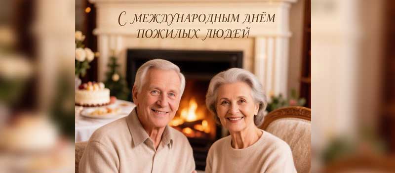 Обращение главы города и председателя Совета народных депутатов в связи с Международным днём пожилых людей